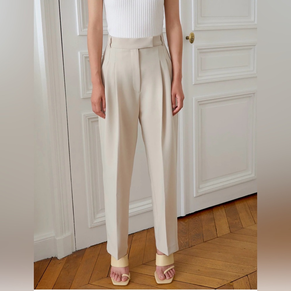 PIXIE MARKET‎ JAMIE TROUSER IN SAND SZ S
